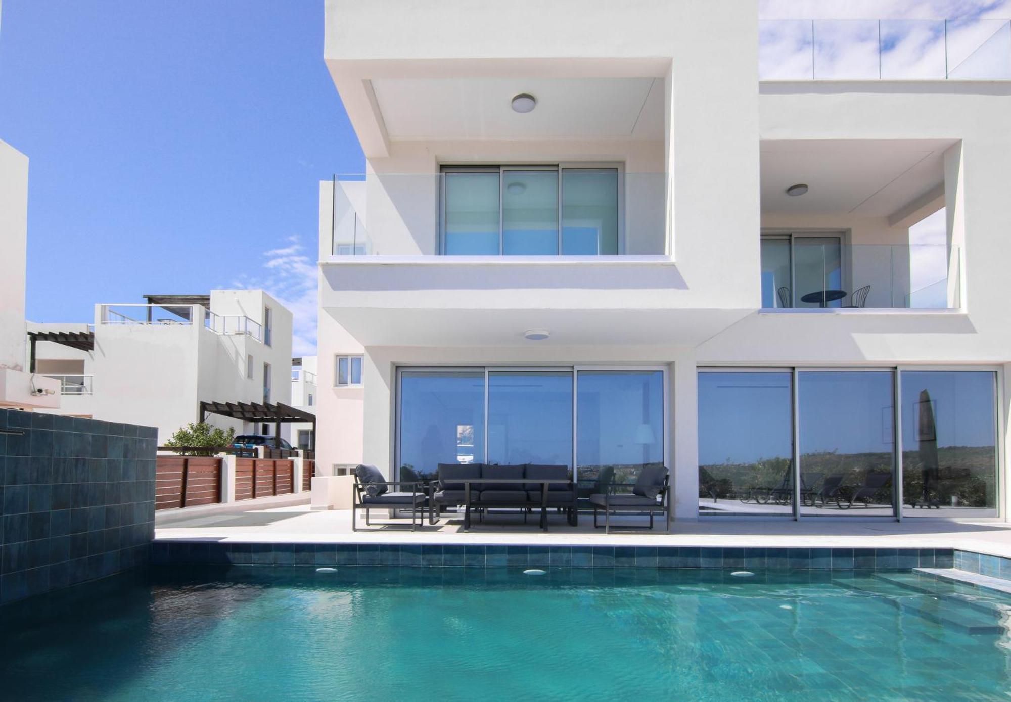 Phaedrus Living Luxury Seaview Coral Bay Villa Peyia Esterno foto